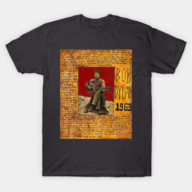 Folk singer T-Shirt by Raybomusic01